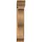 Ekena Millwork Funston Traditional Smooth Bracket w/ Offset Brace, Western Red Cedar, 7 1/2"W x 28"D x 40"H BKT0806X28X40FST01SWR - alternate 2
